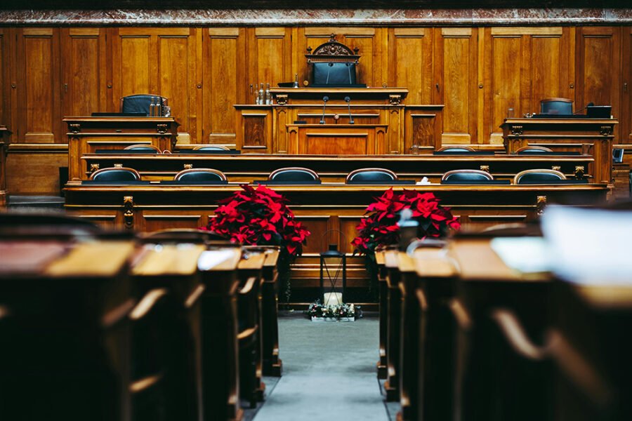 court room